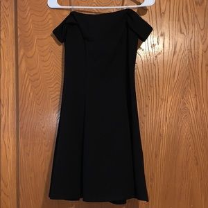 Black Off the Shoulder Dress